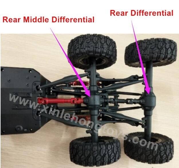 rc car rear differential