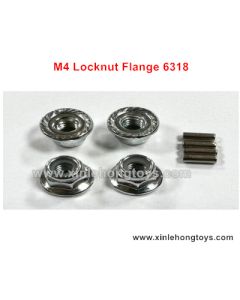 SCY RC Car 16201/16201 PRO Parts M4 Locknut Flange 6318