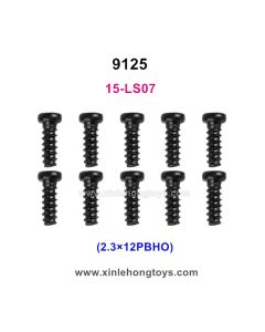 XLH Xinlehong RC Car Parts 15-LS07 2.3×12PBHO Scew For 1/10 Scale RC Monster Truck Xinlehong 9125
